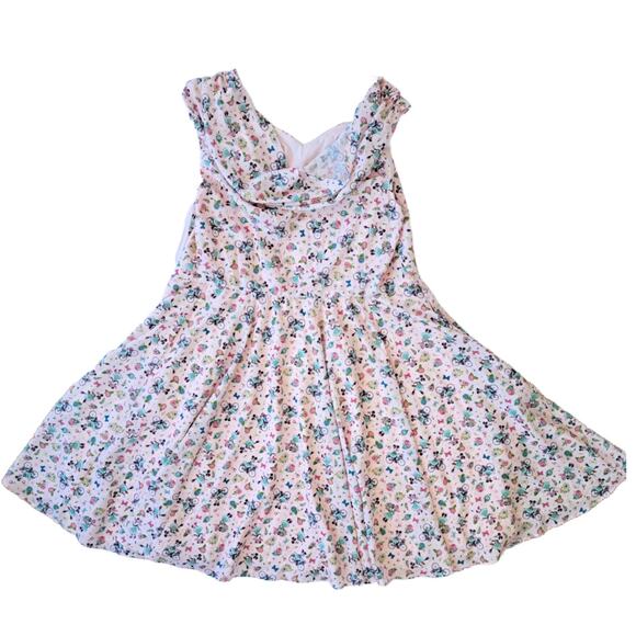 NEW DISNEY Dress Shop Epcot Flower & Garden Festival Dress Mini Blooms Pink 2X - Picture 4 of 11